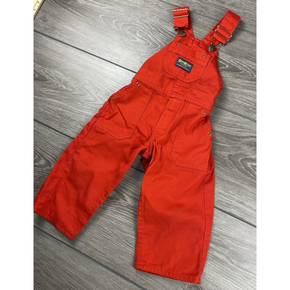 Osh Kosh B'Gosh Toddler One Piece‎ Overalls Red Size 2T